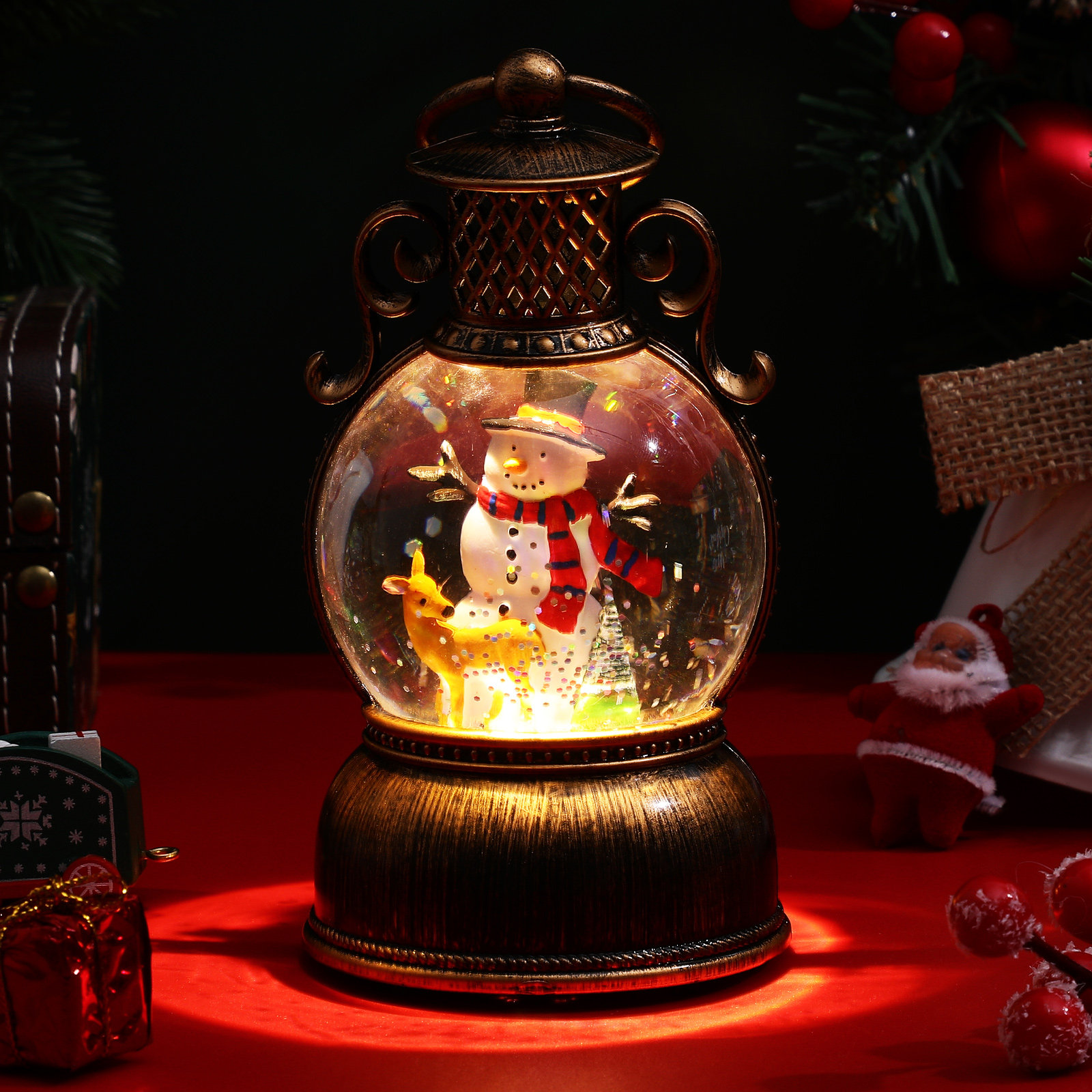 Snow Globe Musical - Caixa de Música de Natal com