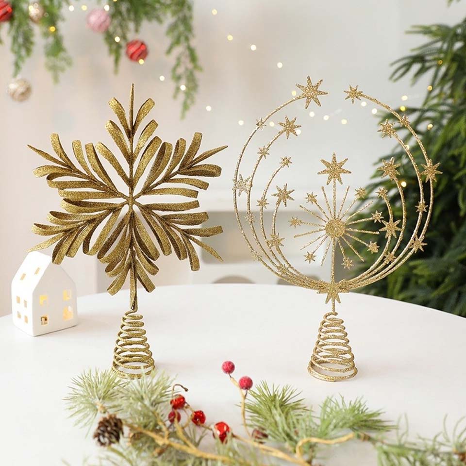 Star Tree Topper - Ponteira de Árvore de Natal em